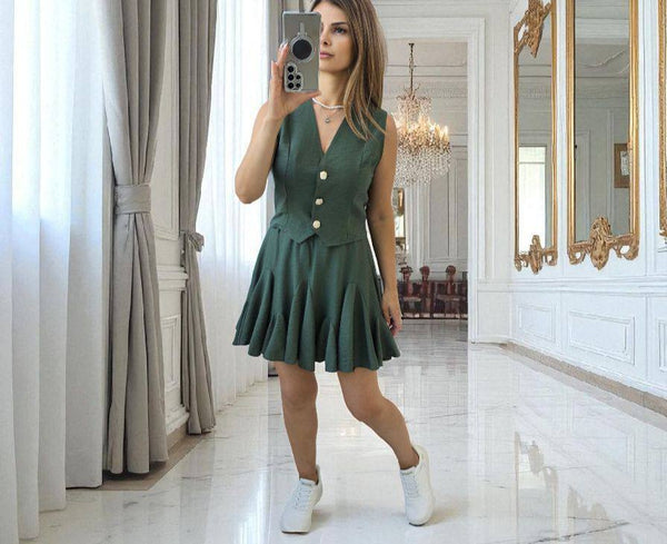 Compleu Vesta + Fusta Pantalon Erika