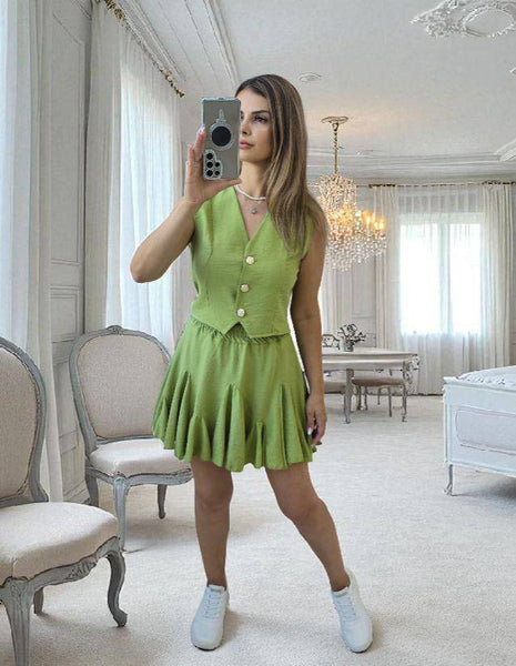 Compleu Vesta + Fusta Pantalon Erika