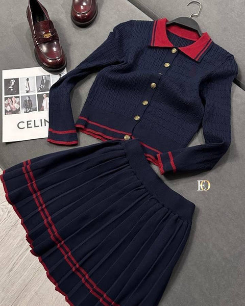 Compleu Tricot Sailor